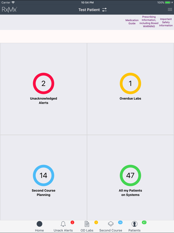 LabWatch iPad screenshot 2 - Medical app