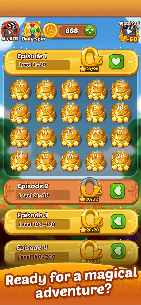 Matching Magic: Oz