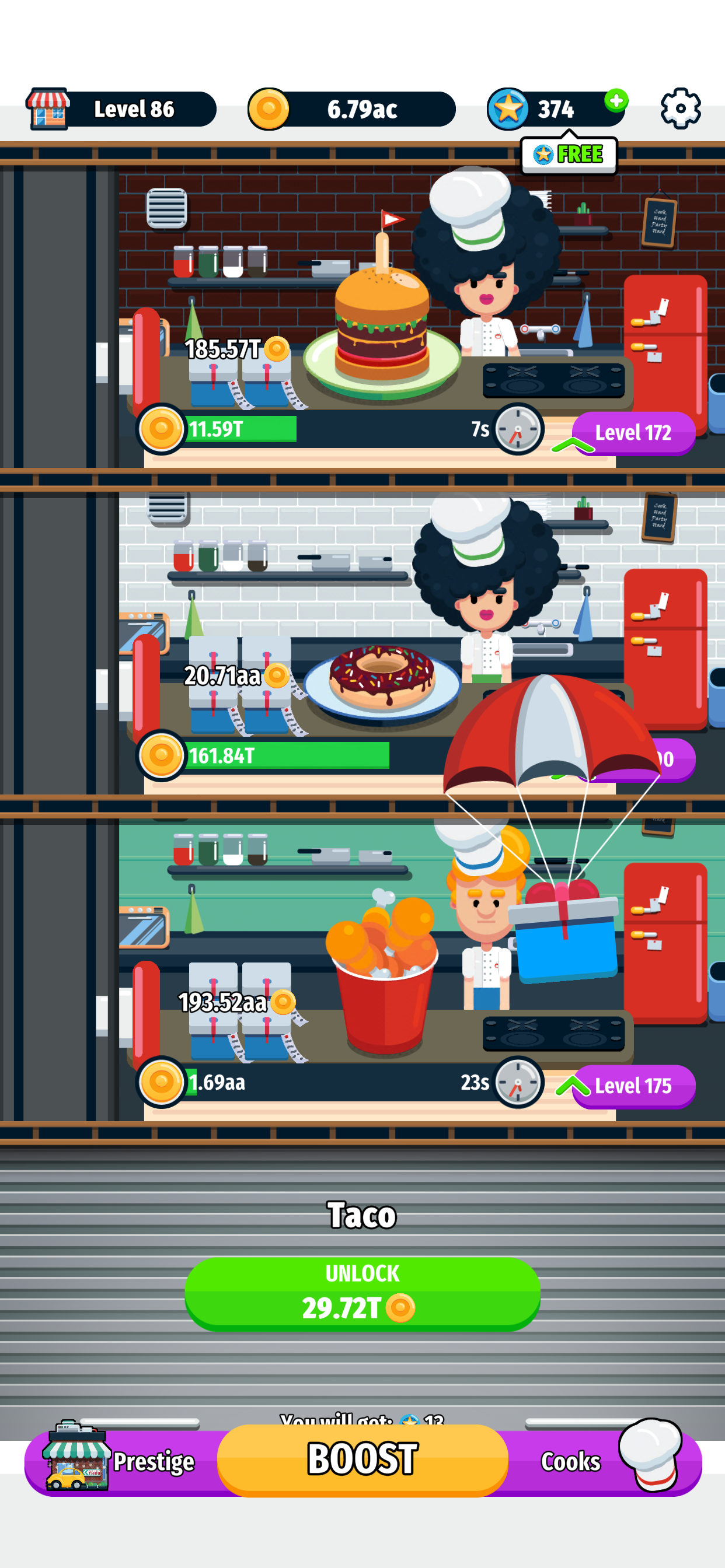 Idle Food Empire screenshot 5