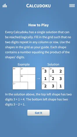 Game screenshot Calcudoku · Math Logic Puzzles hack