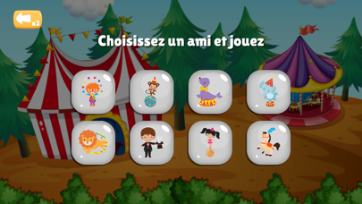Screenshot #2 pour Joue avec les amis du cirque