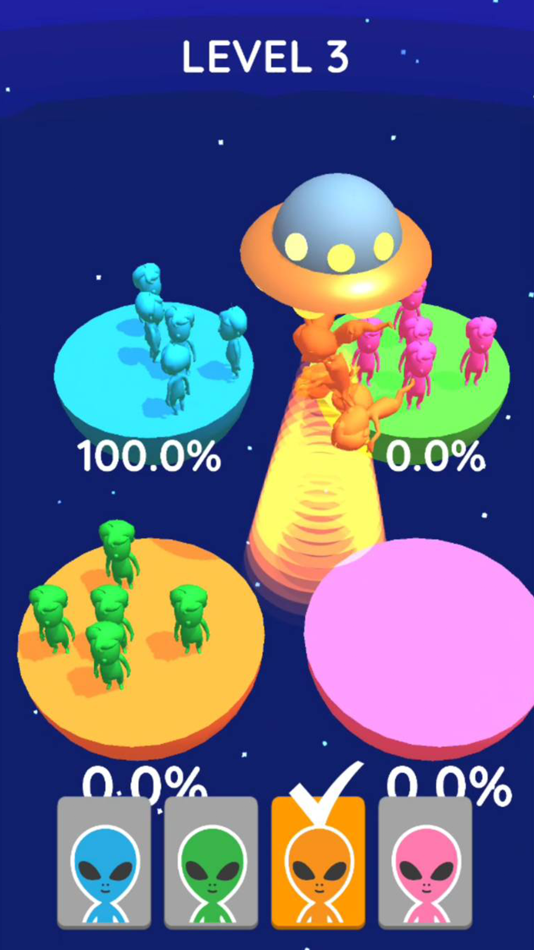 #1. UFO Catch Sorting (iOS) By: New Story Inc. (Apps)