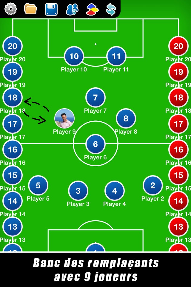 Coach Tactic Board: Soccer++ screenshot 3