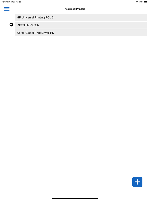 ScrewDrivers Printers iPad screenshot