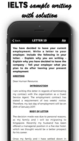 Game screenshot IELTS Letters hack