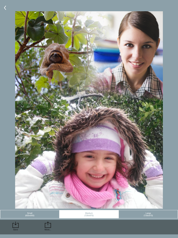 CrossFade Collage iPad screenshot 4 - Photo & Video app