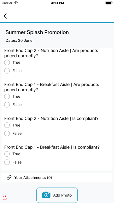 Axsy Retail Execution Screenshot