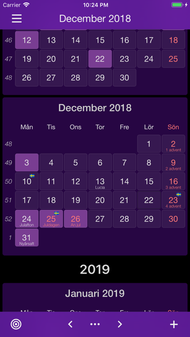 Svensk Almanacka Pro Screenshot