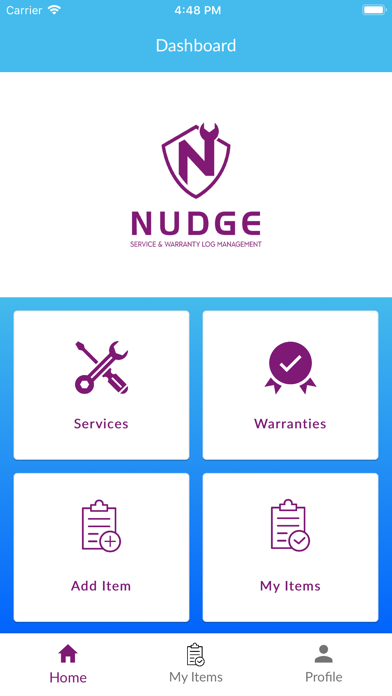 Nudge - Service & Warranty Log screenshot 3