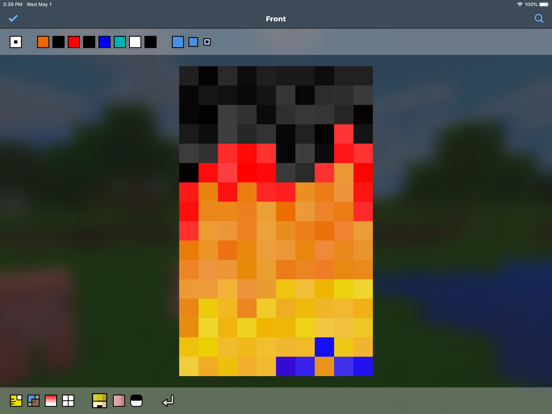 Cape Creator for Minecraft iPad app afbeelding 2