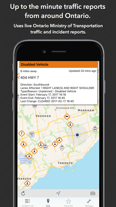 Screenshot #1 pour Ontario Roads