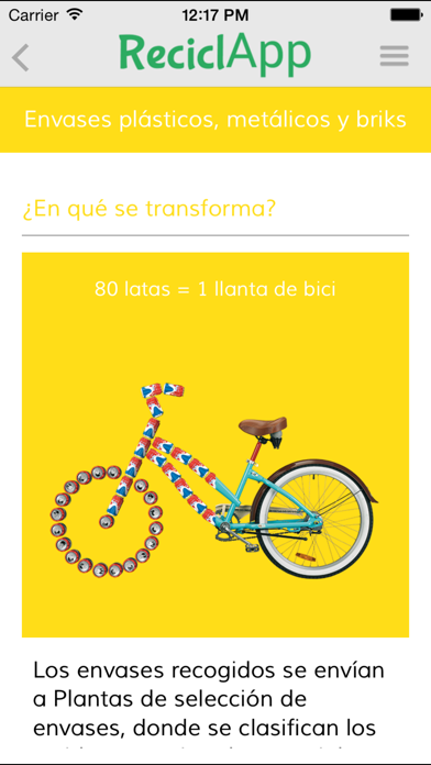 Screenshot #3 pour ReciclApp - BirziklApp