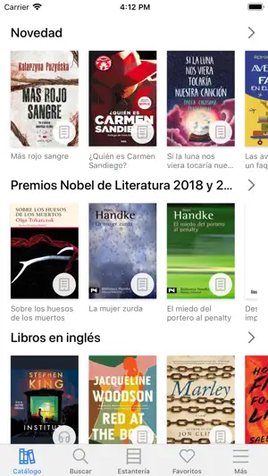 Pozuelo eBook screenshot 1
