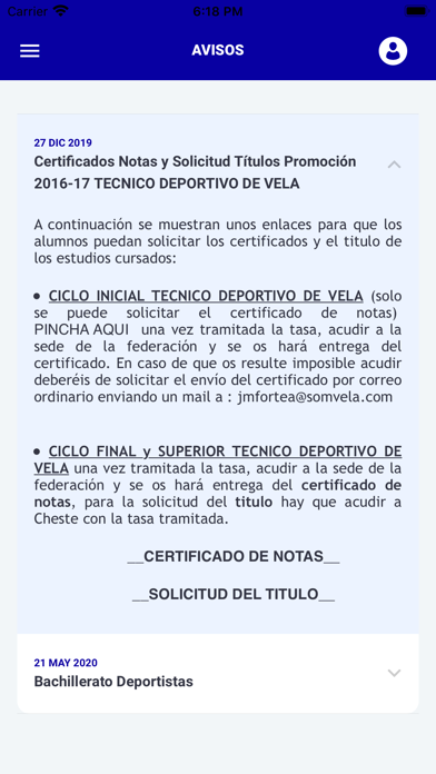 SomVela Federació Screenshot