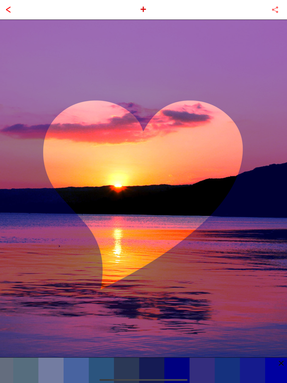 Gradient Shape, Mask Editor iPad screenshot 5 - Photo & Video app