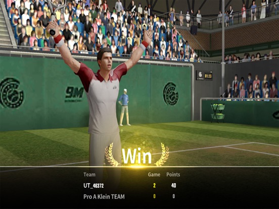 Ultimate Tennis iPad app afbeelding 8