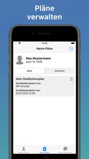 papp - die patientenapp iphone bildschirmfoto 2