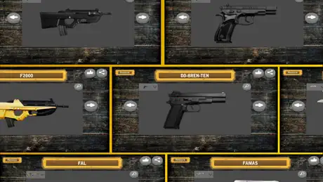 As armas Simulador Sons Efeito