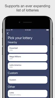 lottery balls - random picker iphone screenshot 2