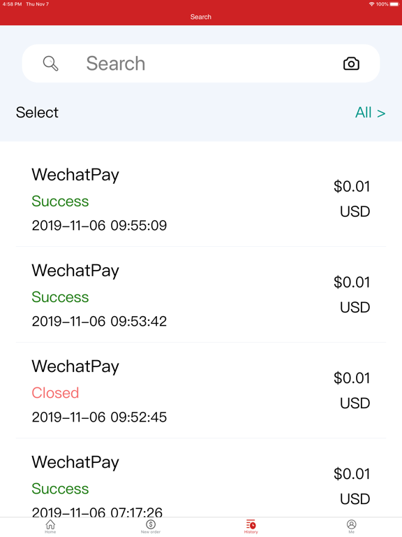 NihaoPay POS iPad screenshot 3 - Utilities app