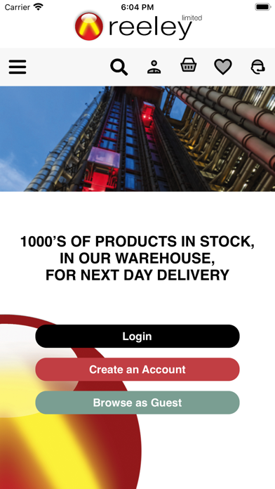 Reeley Ltd app screenshot