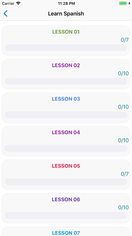 Spanish Grammar Test screenshot-5