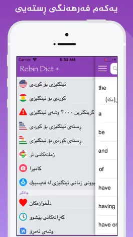 Game screenshot Rebin Dict Plus - Kurdish mod apk