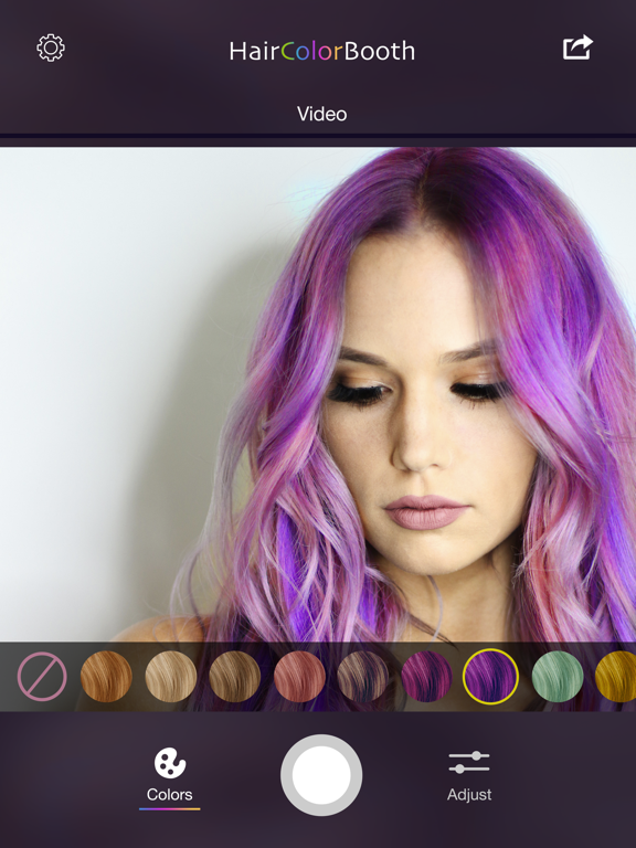 Screenshot #4 pour Hair Color Booth™