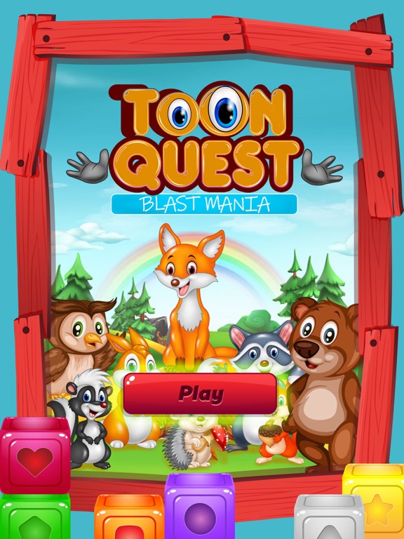 Screenshot #4 pour Match 3 Puzzle（Toon Quest）