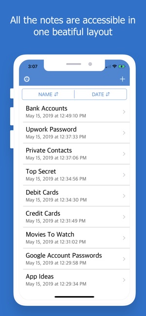 Secrete Notes - Face ID Unlock(圖3)-速報App