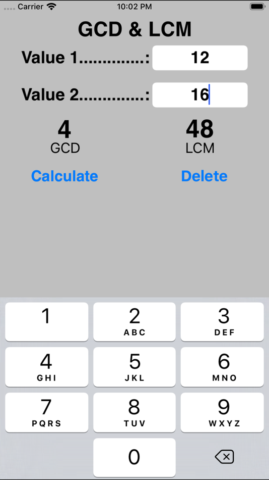 #2. Greatest Common Divisor (iOS) Bởi: Manfred Breede