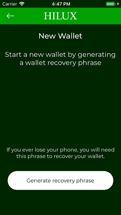 HILUX Wallet screenshot-3