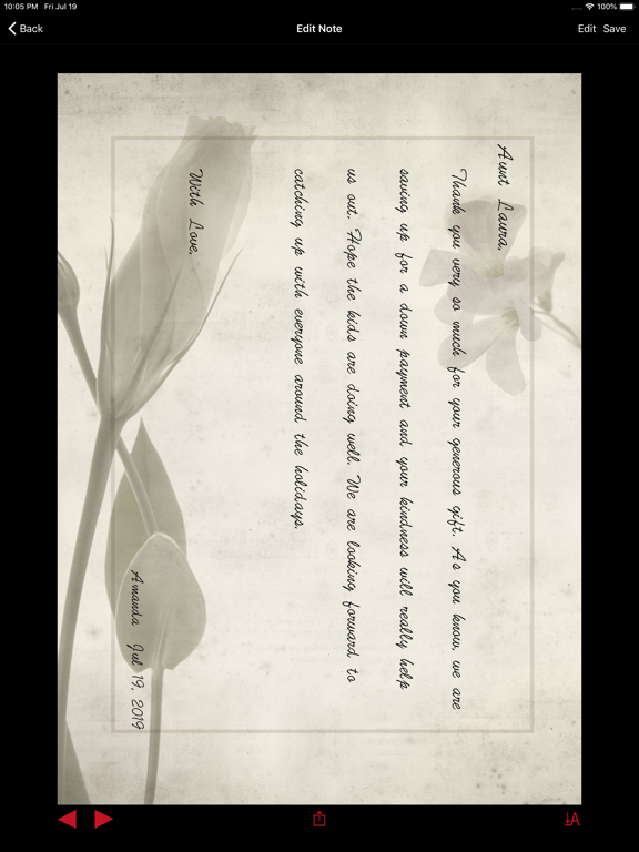 Writing - Diary, Letter, Prose iPad screenshot