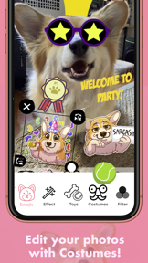MaxiMojis - Corgi dog stickers screenshot