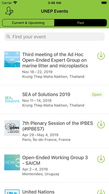 UN Environment Events