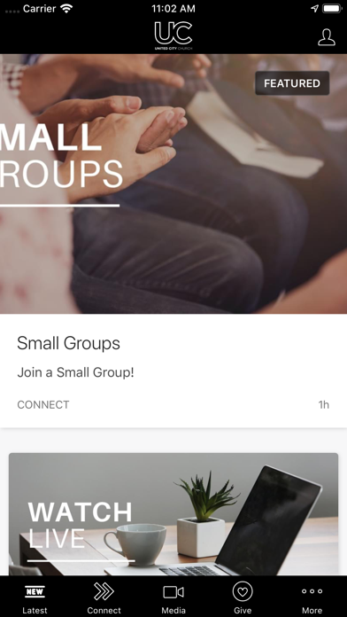 United City Church iPhone screenshot 1 - Lifestyle app