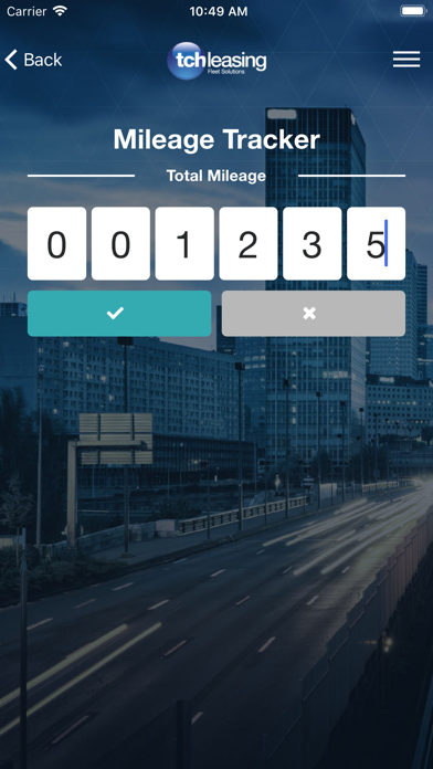TCH Leasing - Driver Screenshot