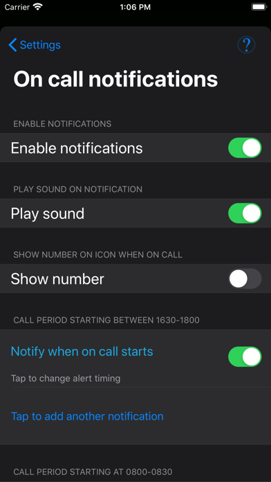 App screenshot