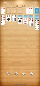 Solitaire Klondike game cards screenshot #2 for iPhone
