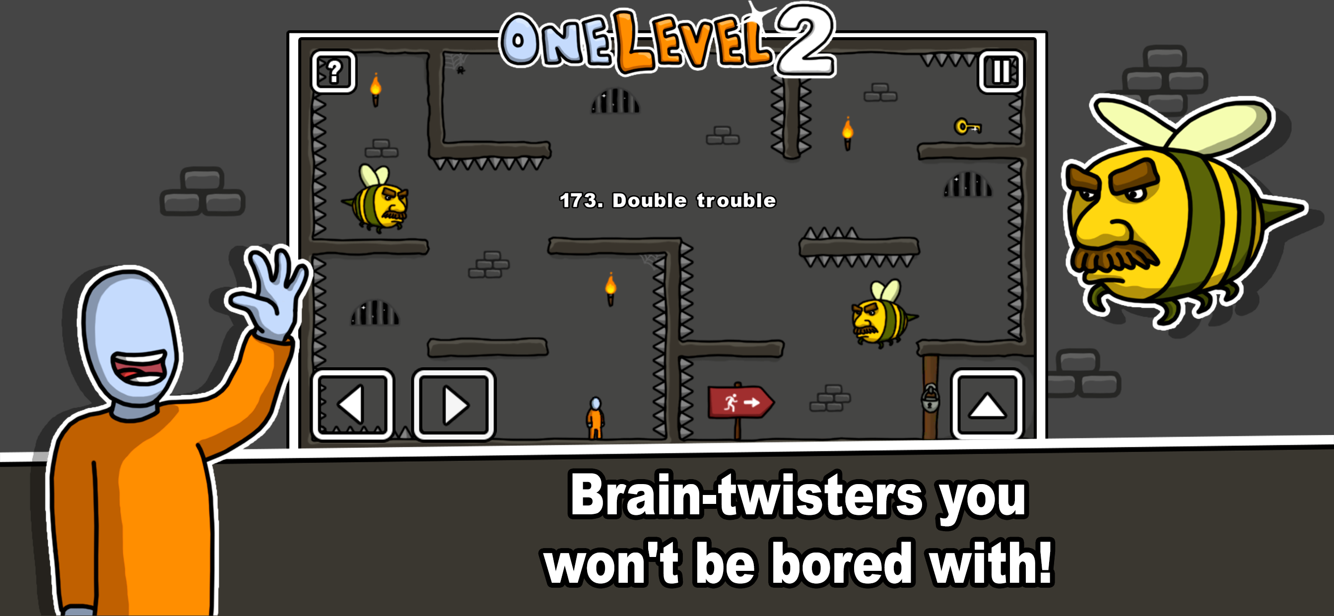 One Level 2 Stickman Jailbreak screenshot 4