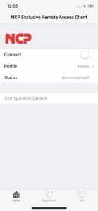 NCP Exclusive Remote Access screenshot #1 for iPhone