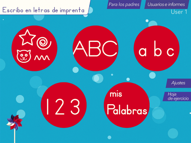 ‎Aprender a escribir letras Screenshot