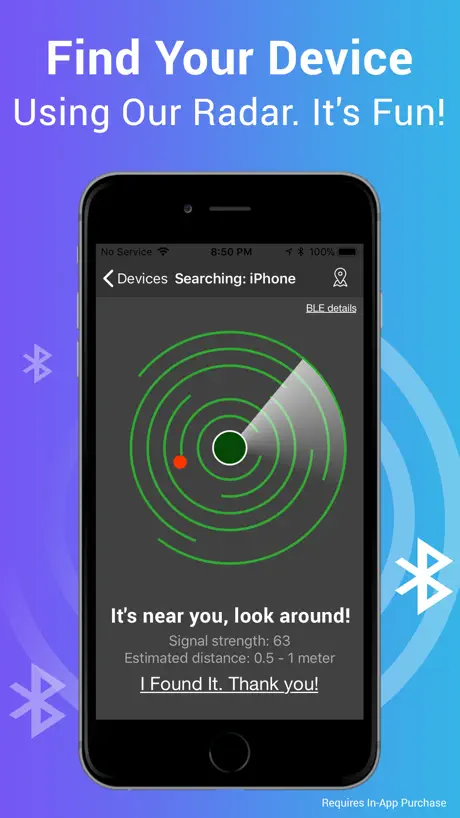 Bluetooth BLE Device Finder