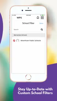 wrentham schools iphone screenshot 2