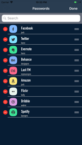 Secure Secret Password Manager screenshot