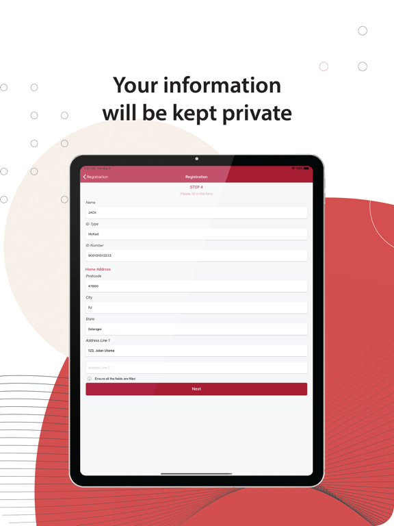 Screenshot #6 pour MyQR by MyEG