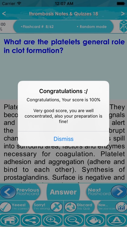 Thrombosis Exam Review : Q&A screenshot-4