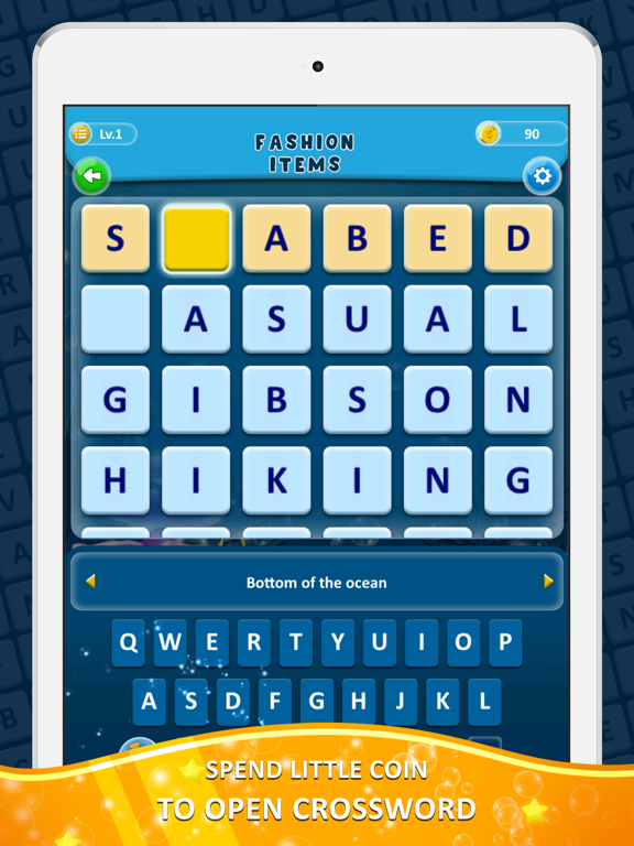 Word Ocean iPad screenshot 1 - Games app