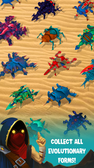 Screenshot #1 pour Spore Monsters.io 3D Évolution