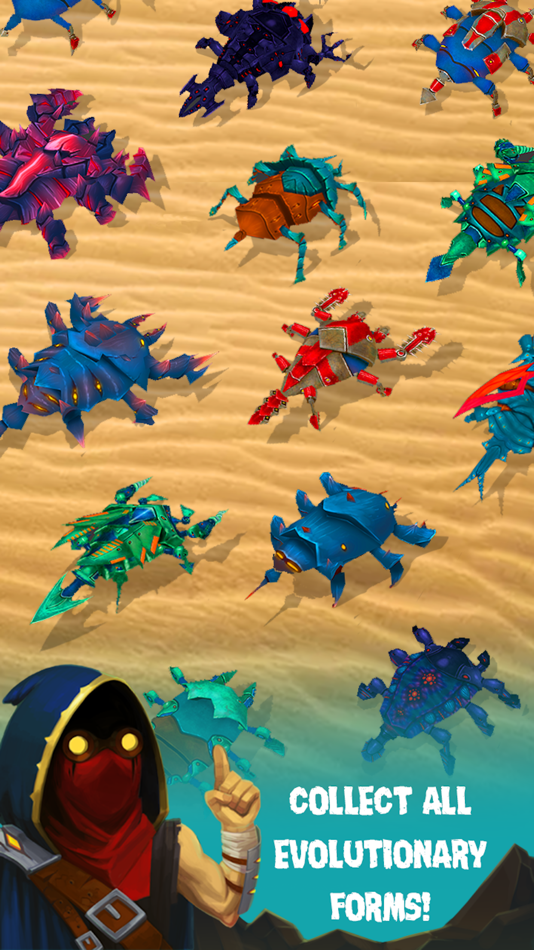 #1. Spore Monsters.io Pitfall Crab (iOS) 由: Vladimir Jirov